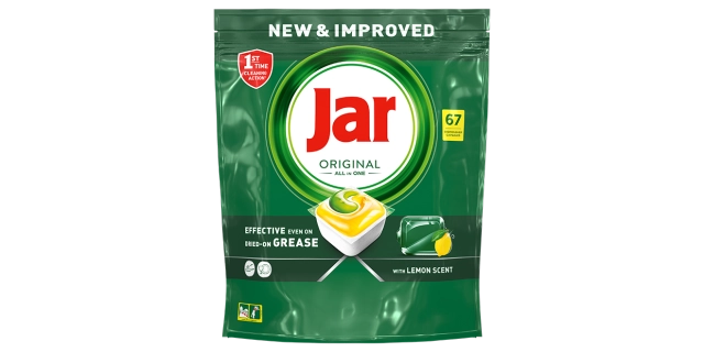 Jar All in One kapsle na mytí nádobí 67ks                                                                                                                                                                                                                 